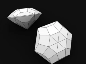 special cut gem collection 3D Model
