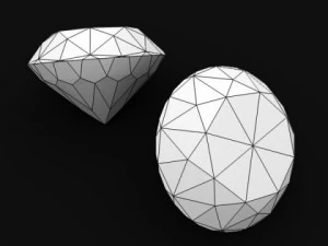 special cut gem collection 3D Model