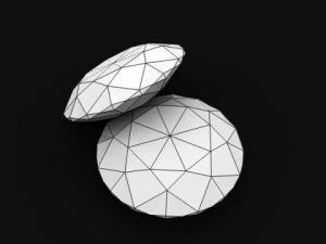 special cut gem collection 3D Model