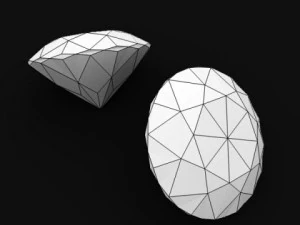 special cut gem collection 3D Model