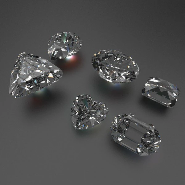 special cut gem collection 2 3D Model .c4d .max .obj .3ds .fbx .stl .blend