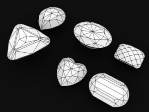 special cut gem collection 2 3D Model