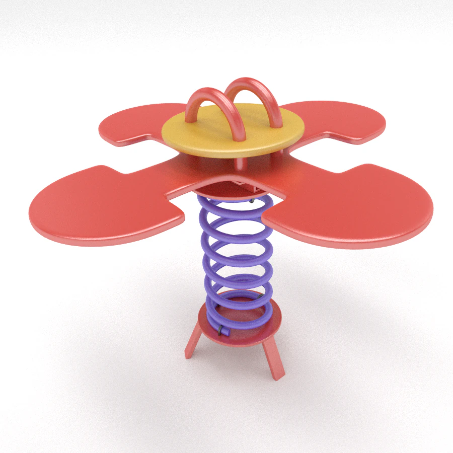 teeter totter 3D Model .c4d .max .obj .3ds .fbx .stl .blend