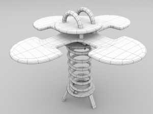 teeter totter Model 3D