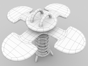 teeter totter Model 3D