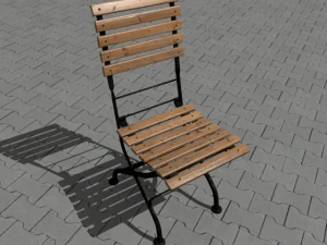 garden furniture set 3D Model