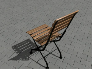 garden furniture set 3D Model