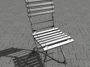 garden furniture set 3D Model