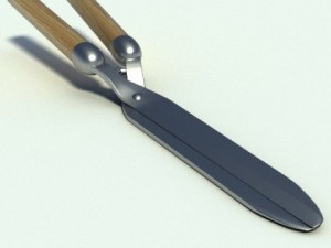 hedge clippers Modèle 3D