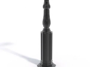 cast iron street lamps 2 3D Model