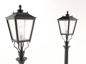 cast iron street lamps 2 3D Model