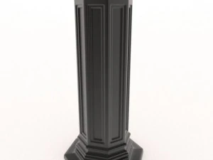 cast iron street lamps 2 3D Model