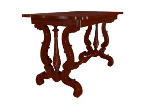 antique table 3D Модель