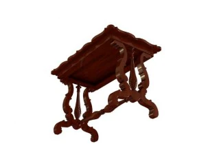 antique table 3D Model