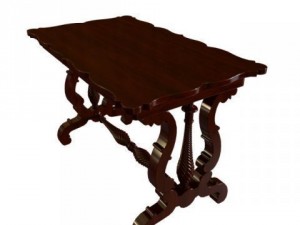 antique table 3D Модель