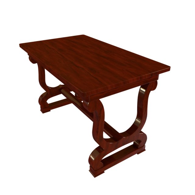 antique table 2 Modelo 3D .c4d .max .obj .3ds .fbx .stl .blend 