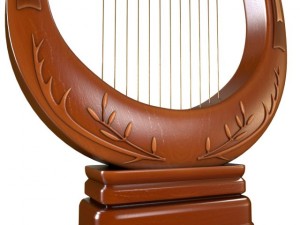 lyre Model 3D