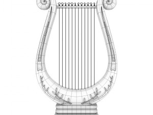 lyre Model 3D