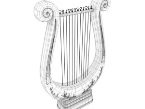 lyre Model 3D
