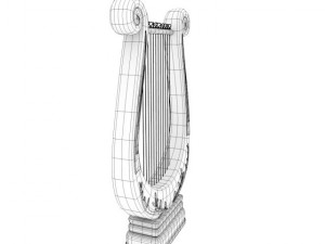 lyre Model 3D