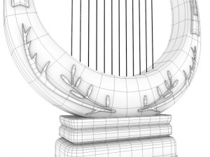 lyre Model 3D