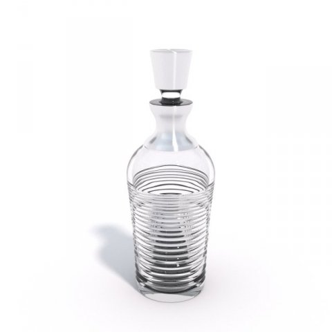whisky decanter - waterford 3D मॉडल .c4d .max .obj .3ds .fbx .stl .blend 