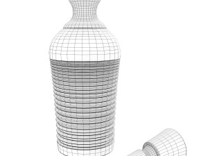 whisky decanter - waterford 3D मॉडल
