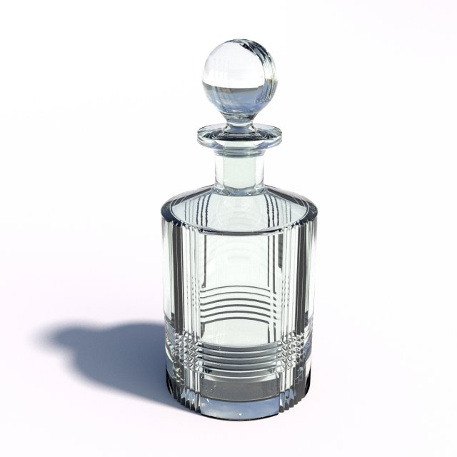 whisky decanter - ragaska 3D मॉडल .c4d .max .obj .3ds .fbx .stl .blend 