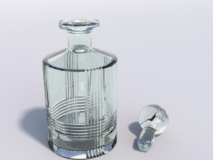 whisky decanter - ragaska 3D मॉडल
