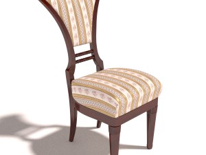 antique chair 2 3D Модель