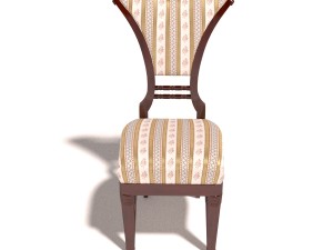 antique chair 2 Modello 3D