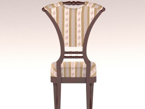 antique chair 2 Modello 3D