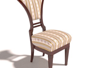 antique chair 2 Modello 3D