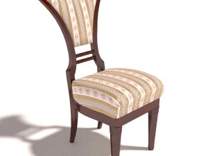 antique chair 2 3D Model
