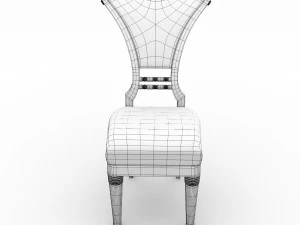 antique chair 2 3D Model