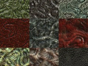 有機タイル CG テクスチャ