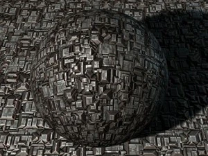 panel logam Tekstur CG