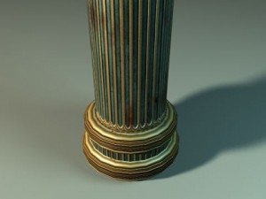 pillar Modelo 3D