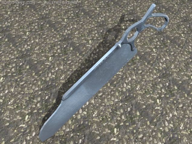 iron saw 3D Модель .c4d .max .obj .3ds .fbx .stl .blend 