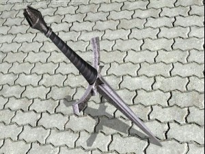 witch king dagger Model 3D