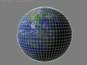 planeta terra Modelo 3D