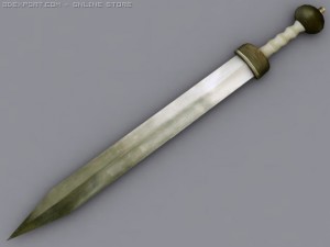 gladius sword Model 3D