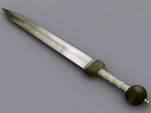 gladius sword Model 3D