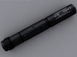 silencer Modelo 3D