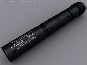 silencer Modelo 3D