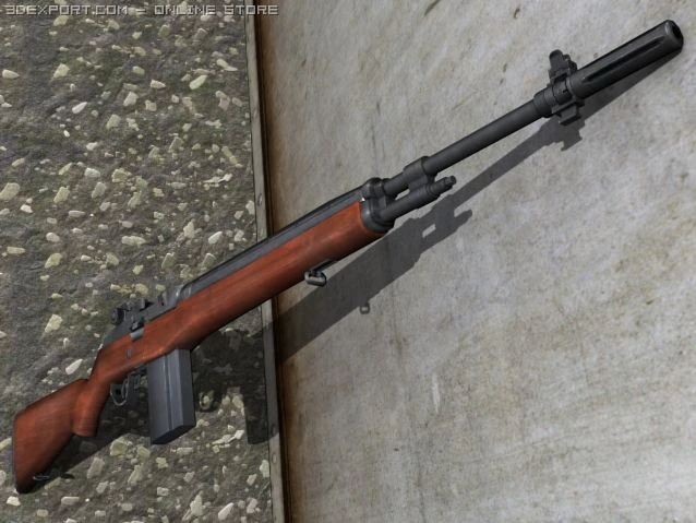 tsd agm m14 3D Model .c4d .max .obj .3ds .fbx .stl .blend 
