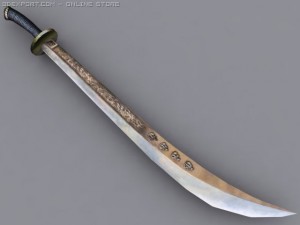 warlord scythe Model 3D