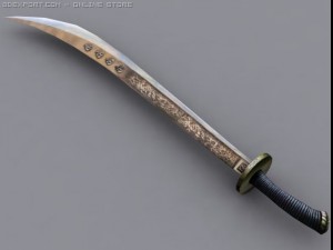 warlord scythe Model 3D