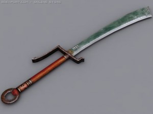 gladiator scythe 3D 모델