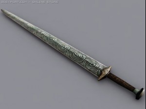 chrysler sword 3D 模型